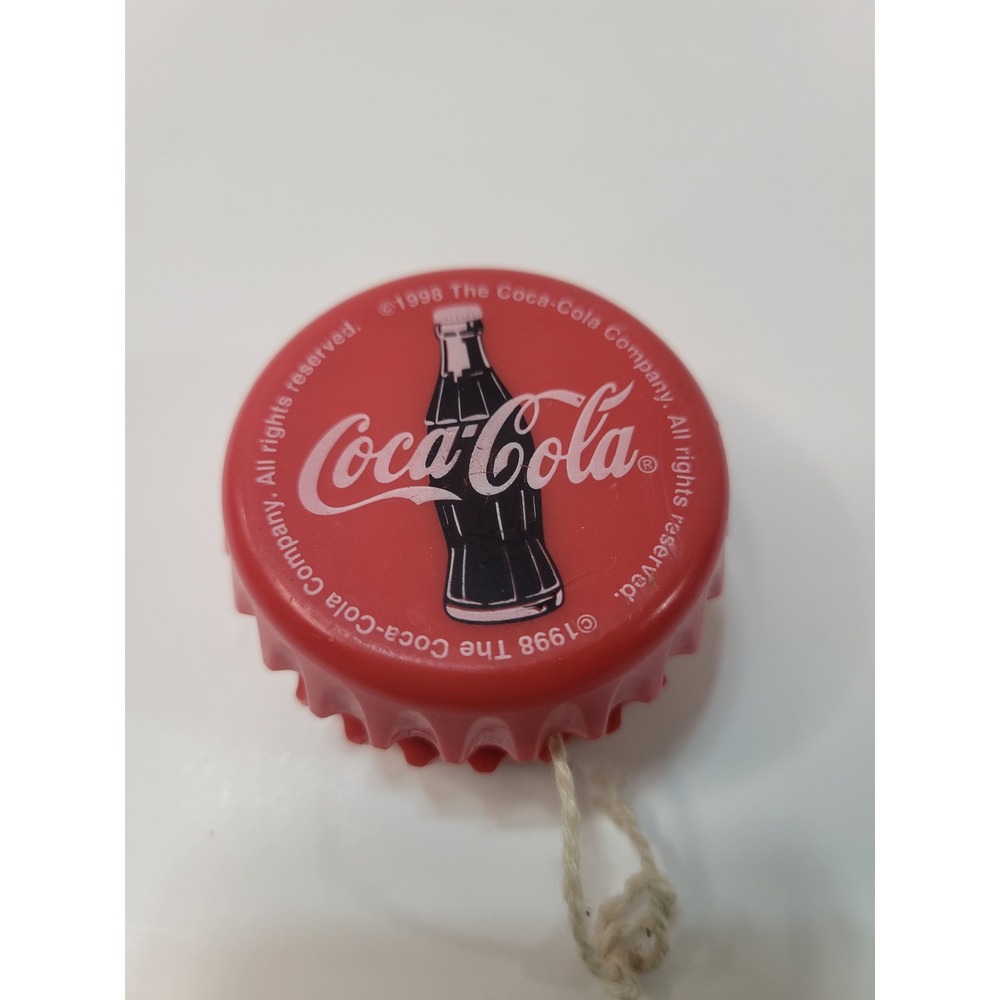 1998 Coca Cola Yo‎ Yo Bottle Cap Collectible Toy Red